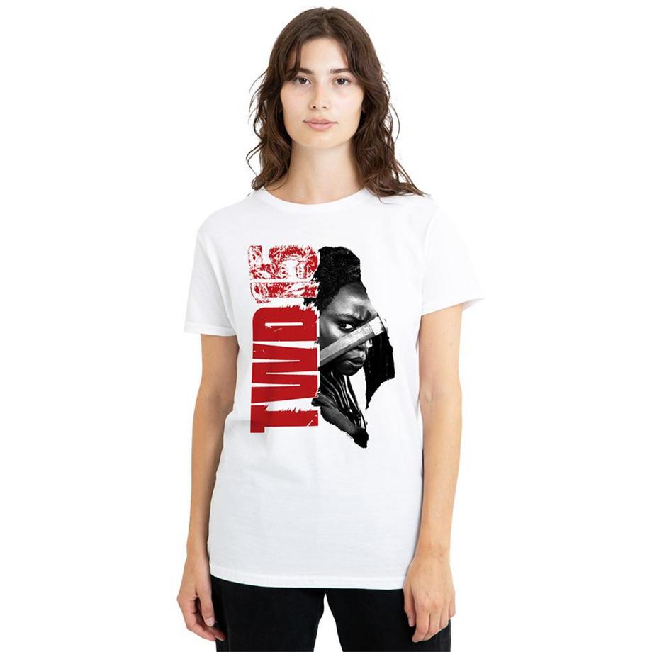 The Walking Dead Michonne Bedrucktes T-Shirt  