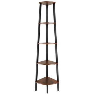 Tectake Eckregal Portland 34x34x158,5cm  