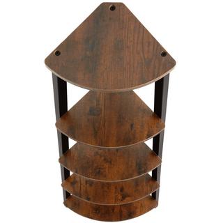 Tectake Eckregal Portland 34x34x158,5cm  