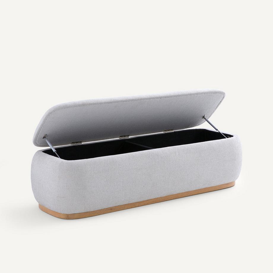 AM.PM Truhenbank am Bettende in Strukturstoff  