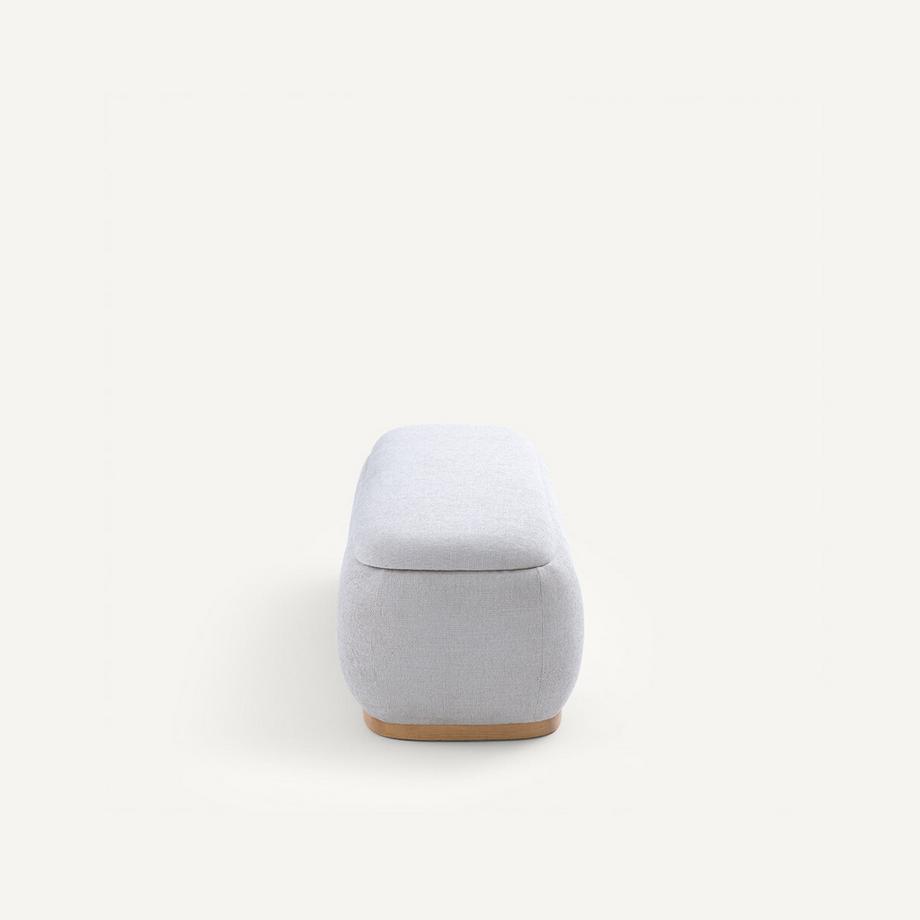 AM.PM Truhenbank am Bettende in Strukturstoff  