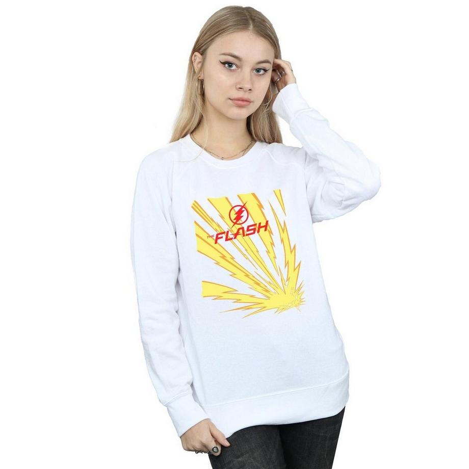DC COMICS The Flash Explosion Logo Sweatshirt  