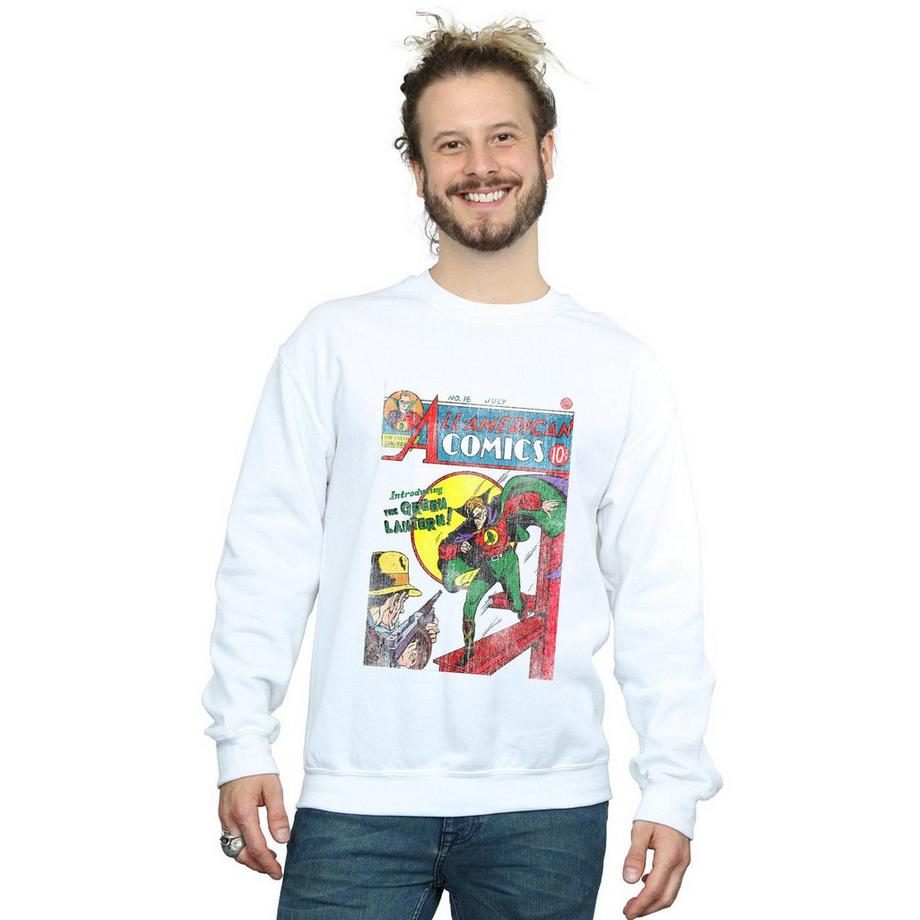 DC COMICS Justice League All American Comics Issue Cover Sweatshirt  
