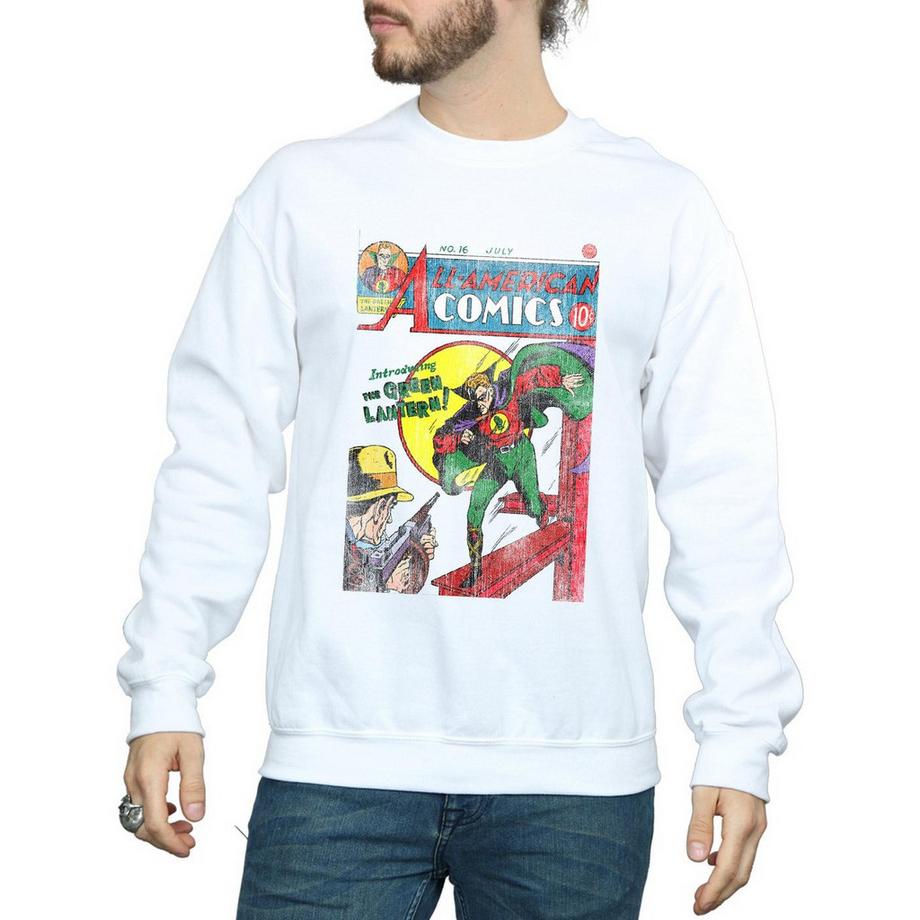 DC COMICS Justice League All American Comics Issue Cover Sweatshirt  