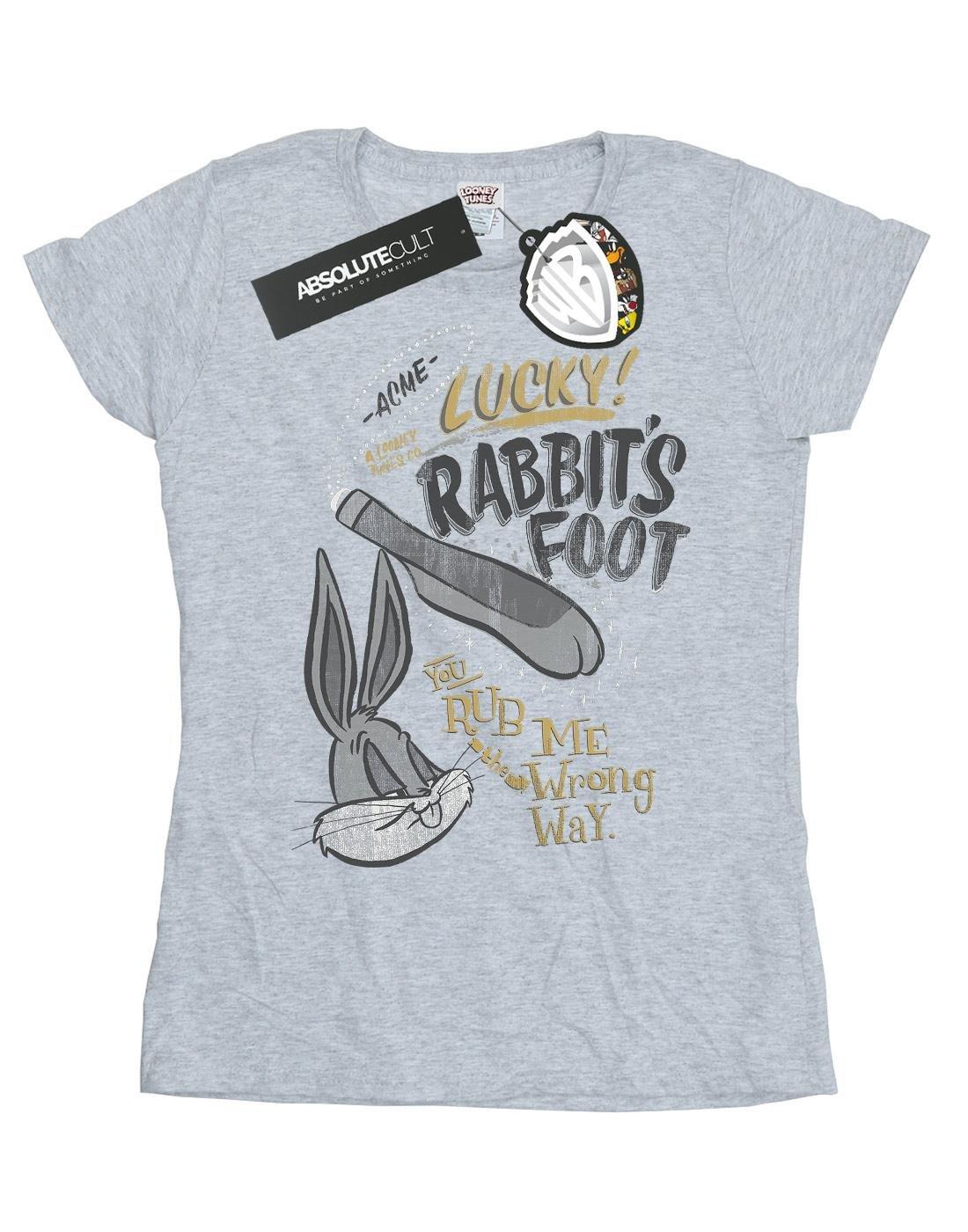 LOONEY TUNES  Tshirt BUGS BUNNY RUB ME THE WRONG WAY 