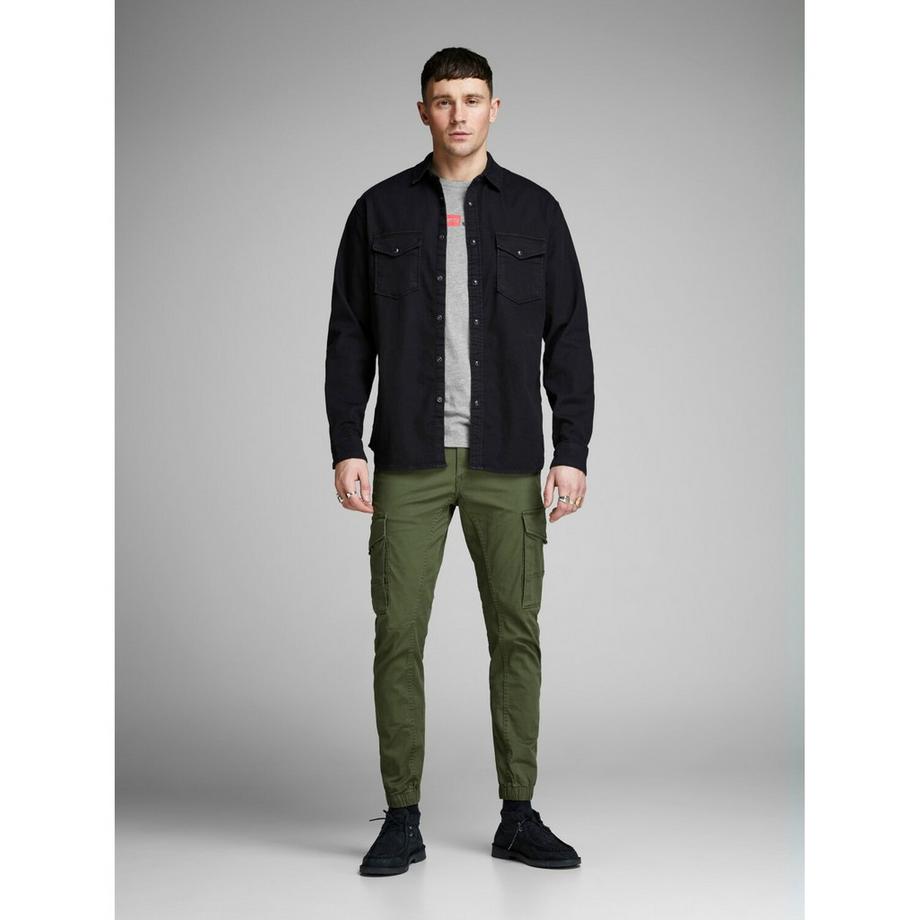 JACK & JONES Rundhals Slim Fit T-Shirt  