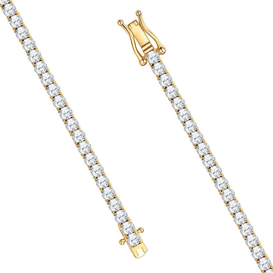 Lulu & Jane  Bracelet Laiton Zirconium 