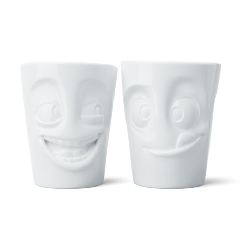 58products TV Tasse Gobelet Set 29 drôle et délicieux blanc  