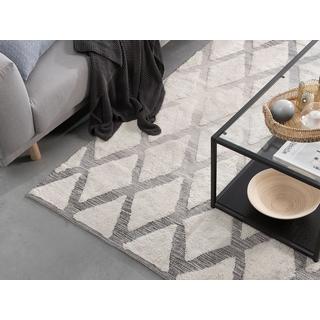 Beliani Tapis en Coton Moderne PENDIK  