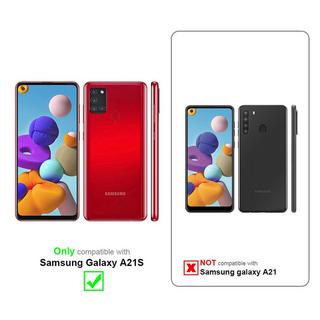 Cadorabo  Hülle für Samsung Galaxy A21s Zweifarbig 