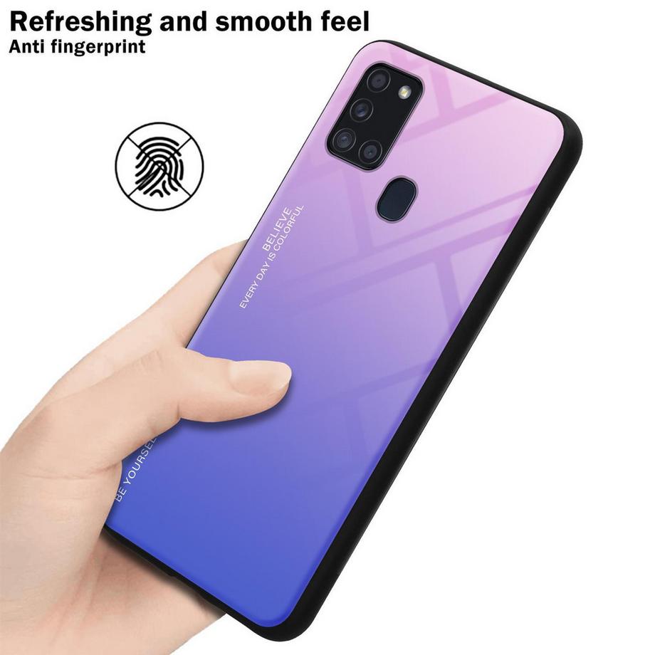 Cadorabo  Hülle für Samsung Galaxy A21s Zweifarbig 