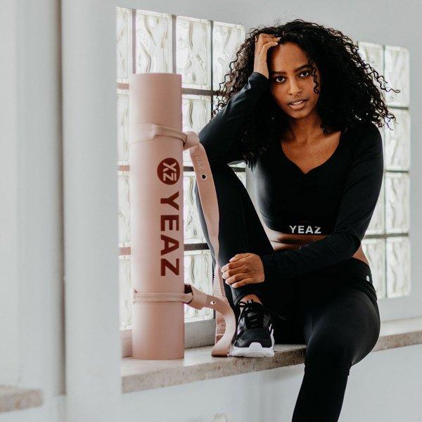 YEAZ  AURA Tappetino per yoga e fitness - velvet glow 