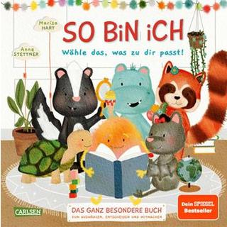 So bin ich - Wähle das, was zu dir passt Hart, Marisa; Stettner, Anne (Illustrationen) Gebundene Ausgabe 