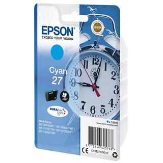 EPSON  EPSON Tintenpatrone cyan T270240 WF 3620/7620 300 Seiten 