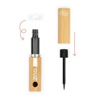 ZAO MAKEUP  Eyeliner feutre - Certifié bio, vegan et rechargeable 