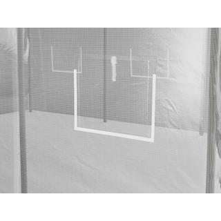 Vente-unique Ersatzabdeckung für Tunnelgewächshaus mit Tür ALOCASIA - 18 m² - L600 x B300 x H200 cm  