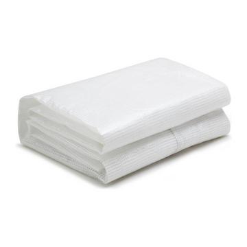 Ersatzabdeckung für Tunnelgewächshaus mit Tür ALOCASIA - 18 m² - L600 x B300 x H200 cm