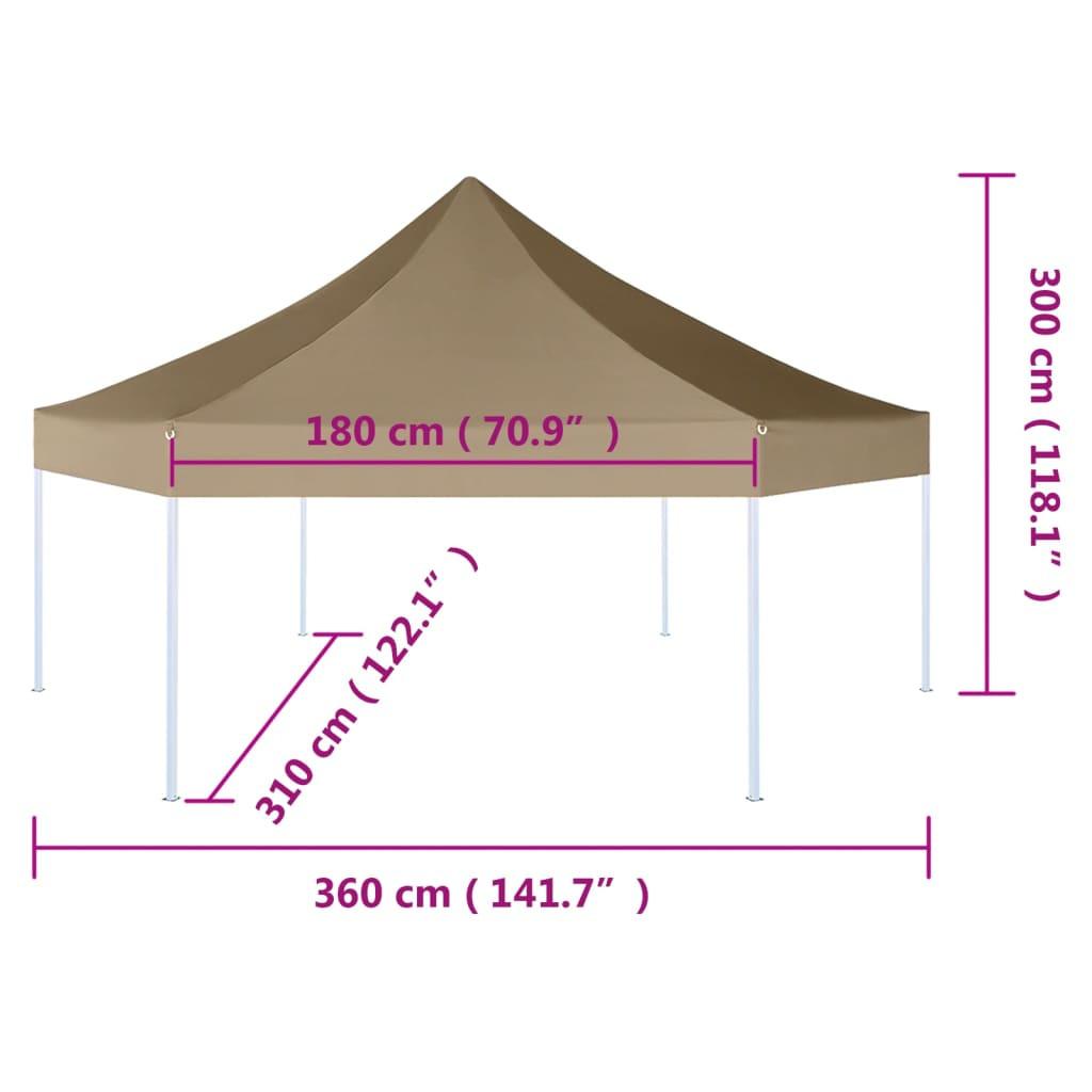 VidaXL Chapiteau tissu  