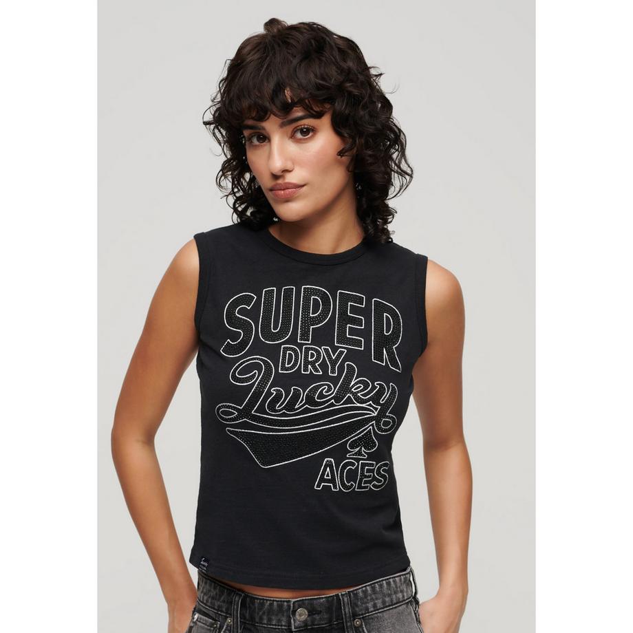 Superdry Canotta Sli Fit Retro  