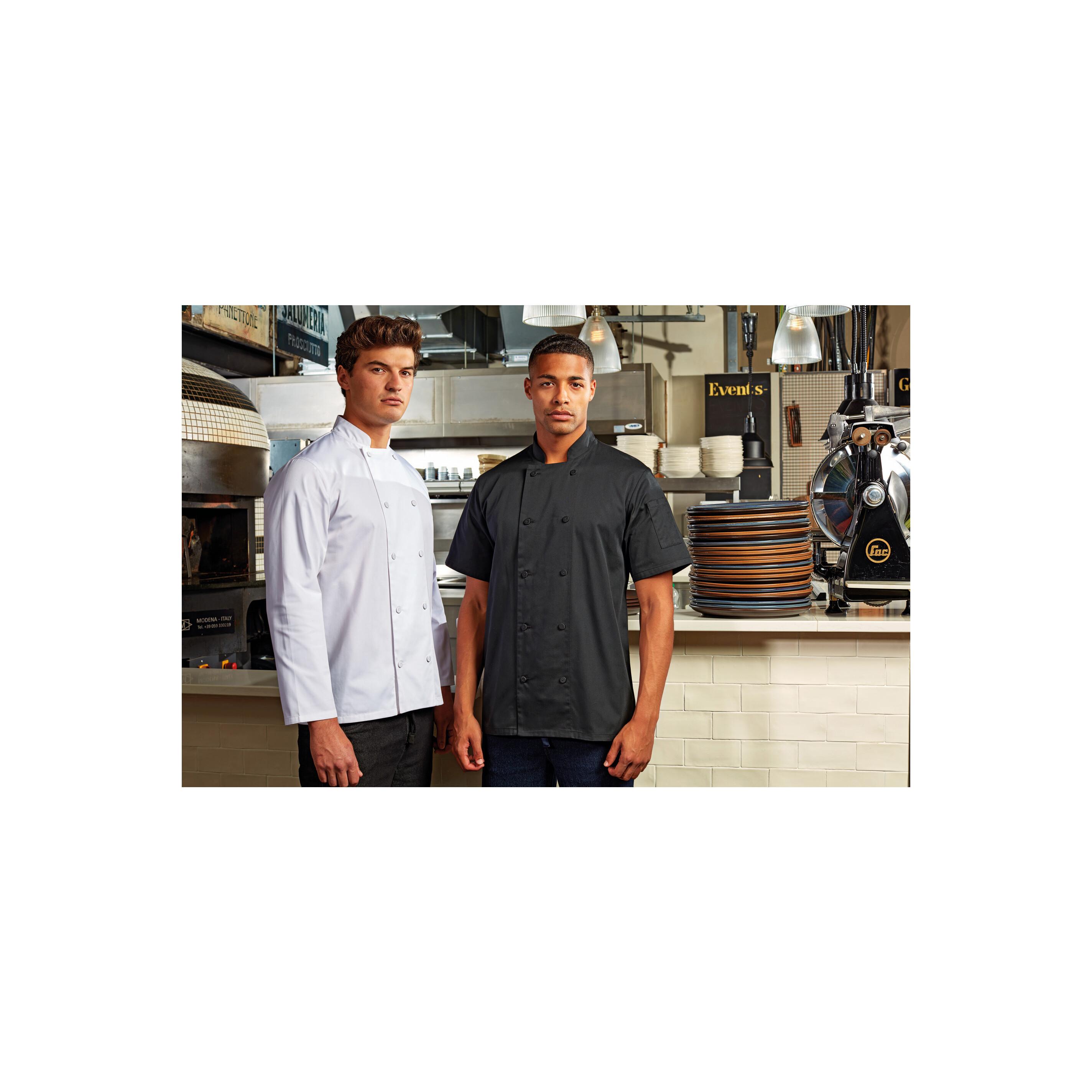 PREMIER Coolchecker Langarm Kochjacke  