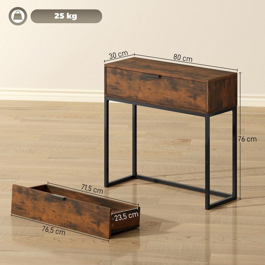 HOMCOM Konsolentisch  