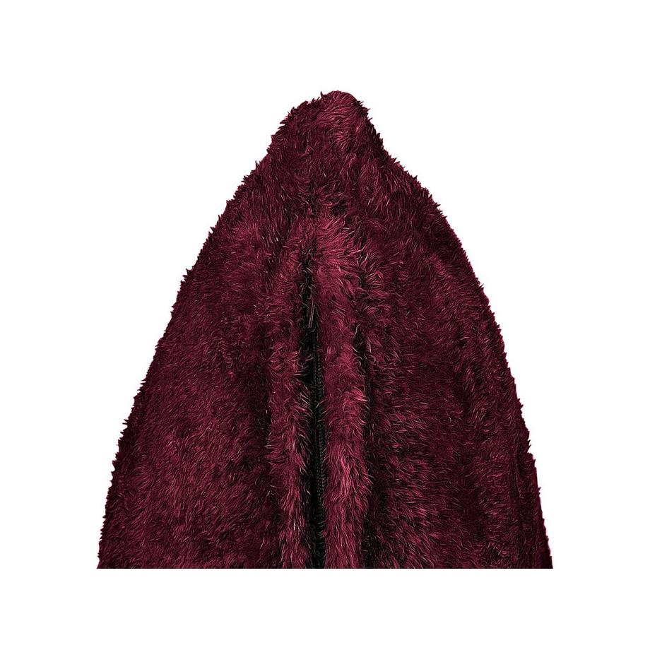 Beliani Lot de 2 coussins décoratifs en Fourrure synthétique Moderne PILEA  