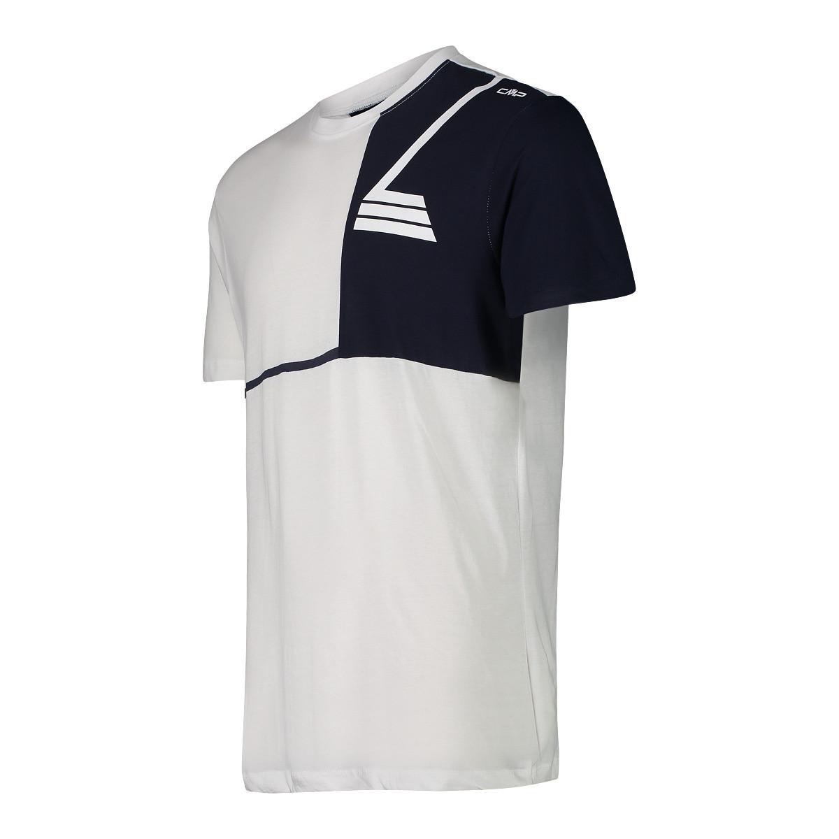 CMP T-Shirt Color Block Imprimé Graphique  