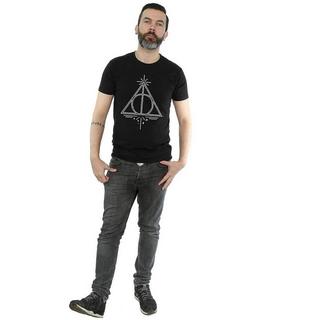 Harry Potter Deathly Hallows Kurzarm T-Shirt  