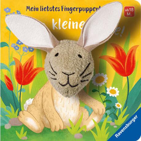 Mein liebstes Fingerpuppenbuch: Hallo, kleiner Hase! Penners, Bernd; Faust, Christine (Illustrationen) Couverture rigide 