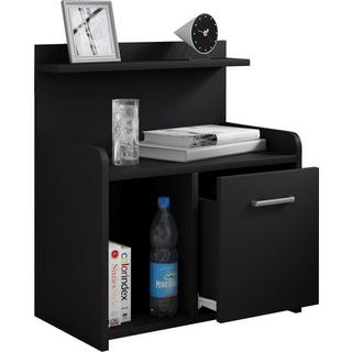 VCM Hoher Nachtschrank Beistelltisch Schublade Konsole Boxspring Nachttisch Nilasa  