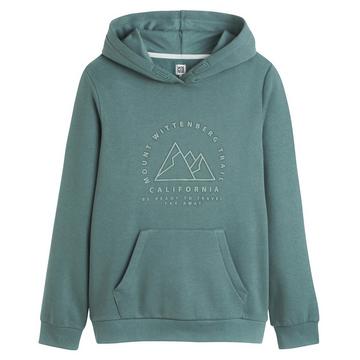 Kapuzen Sweatshirt mit Messageprint