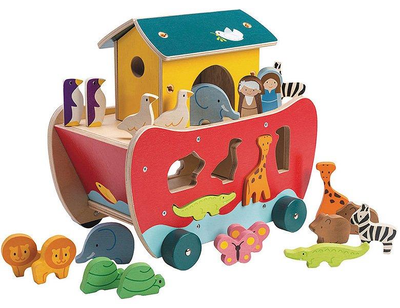 Tender Leaf Toys  Steckspiel Arche Noah 