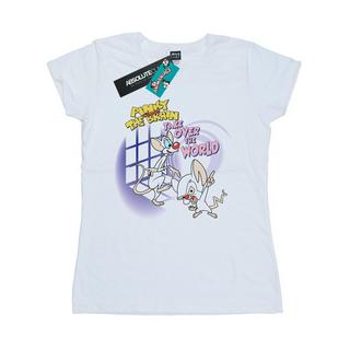 Animaniacs Pinky and The Brain Take Over The World T-Shirt  