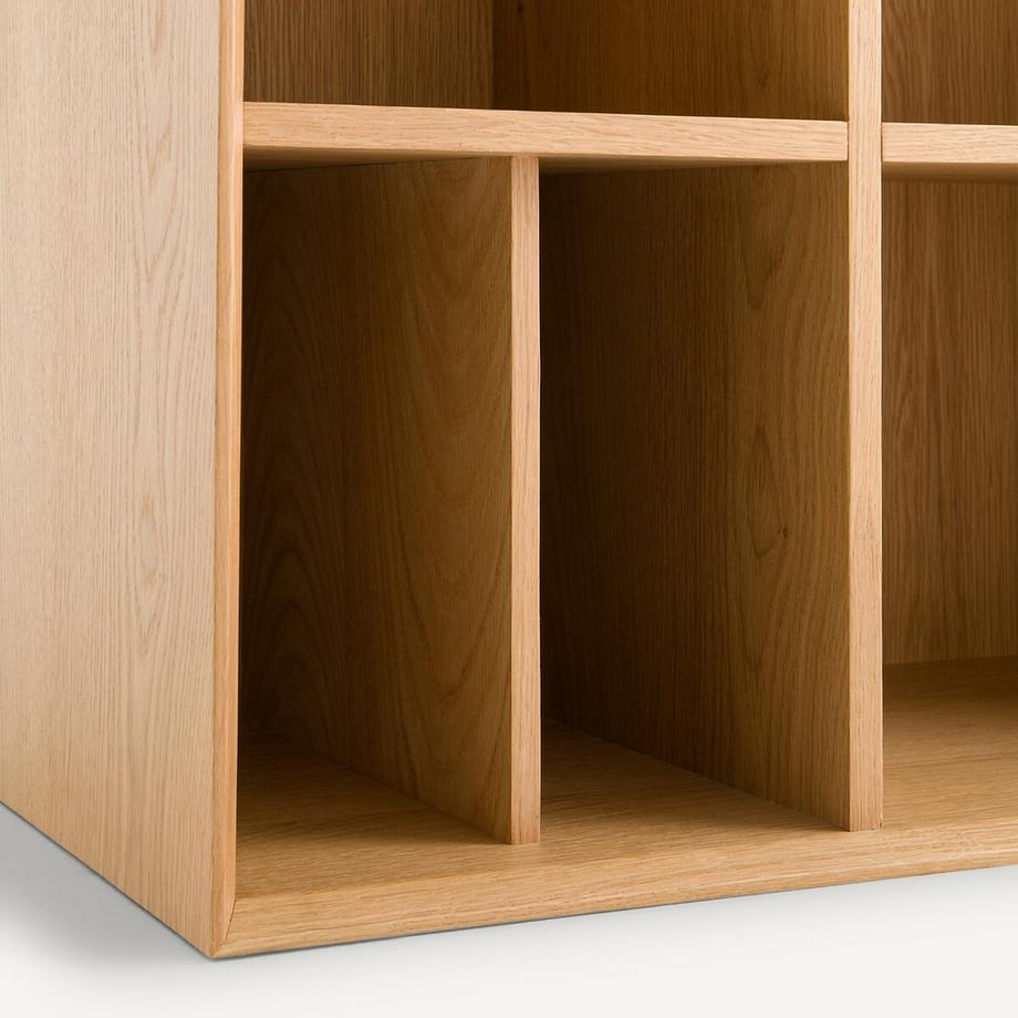 AM.PM Étagère petite bibliothèque plaqué chêne  