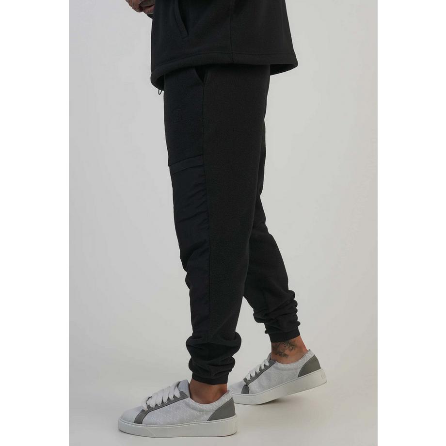 Sik Silk Joggers en Polar Fleece Coupe Slim  
