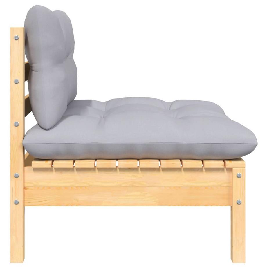 VidaXL 2-sitzer-gartensofa kiefernholz  