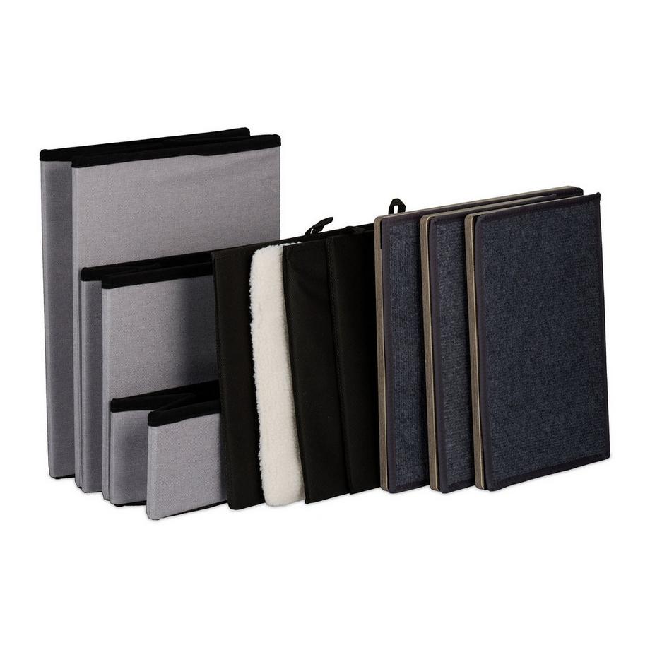 Northix  Hundetreppe 3 Stufen mit angenehmer Höhe 