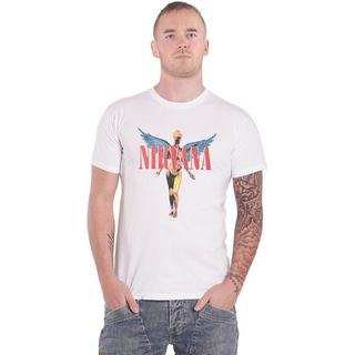 Nirvana Angelic T-Shirt Stampa Grafica  