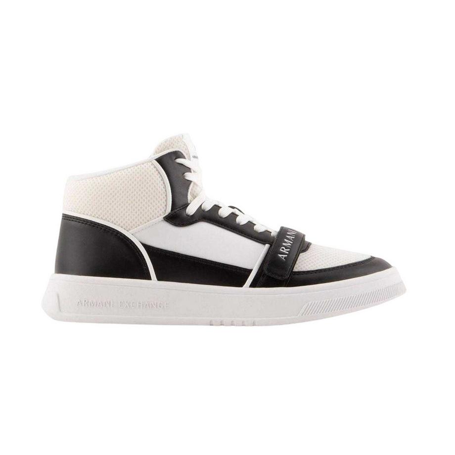 Armani Exchange Scarpe Sportive Hightop con Pannelli a Contrasto  
