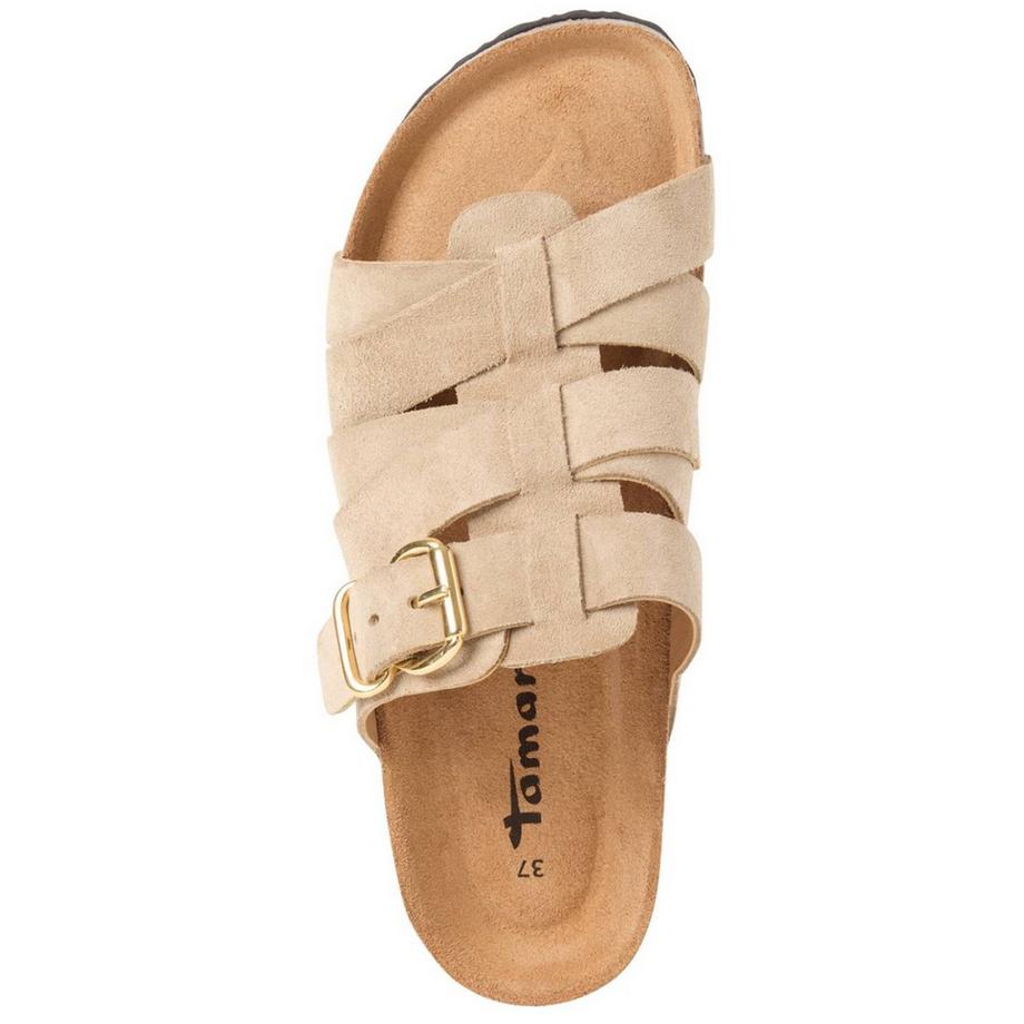 Tamaris Geflochtene Riemen Slide Sandalen  