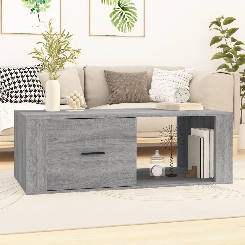 VidaXL Table basse bois d'ingénierie  