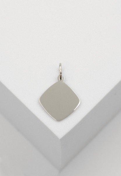 MUAU Schmuck  Anhänger Sternzeichen Fisch Weissgold 750, 19x13mm 