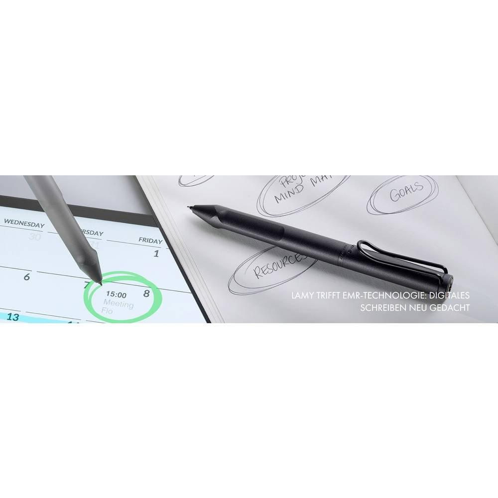 LAMY  safari twin pen all black EMR Flexibles 2-in-1-Schreibgerät für Display, Papier und alles, was 