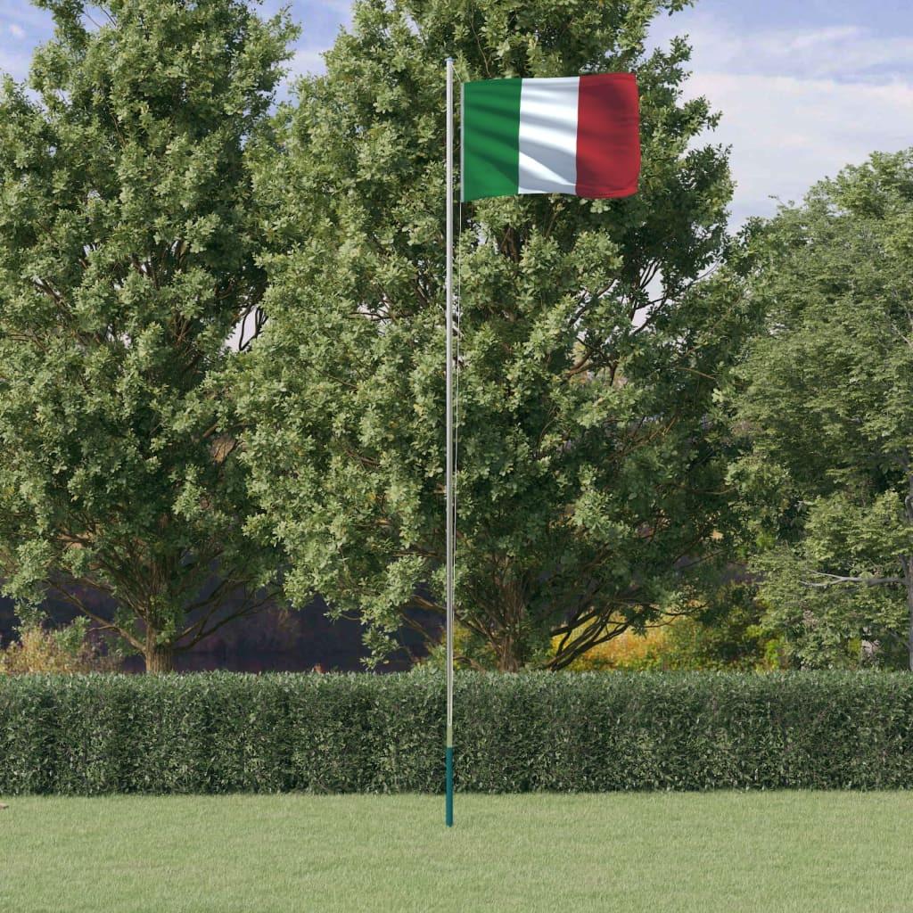 VidaXL  Drapeau italien 