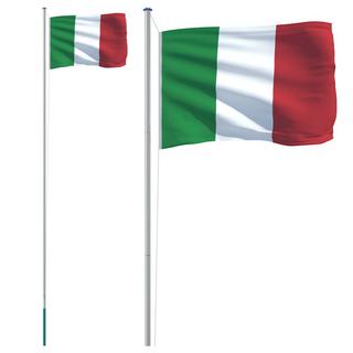 VidaXL  Drapeau italien 