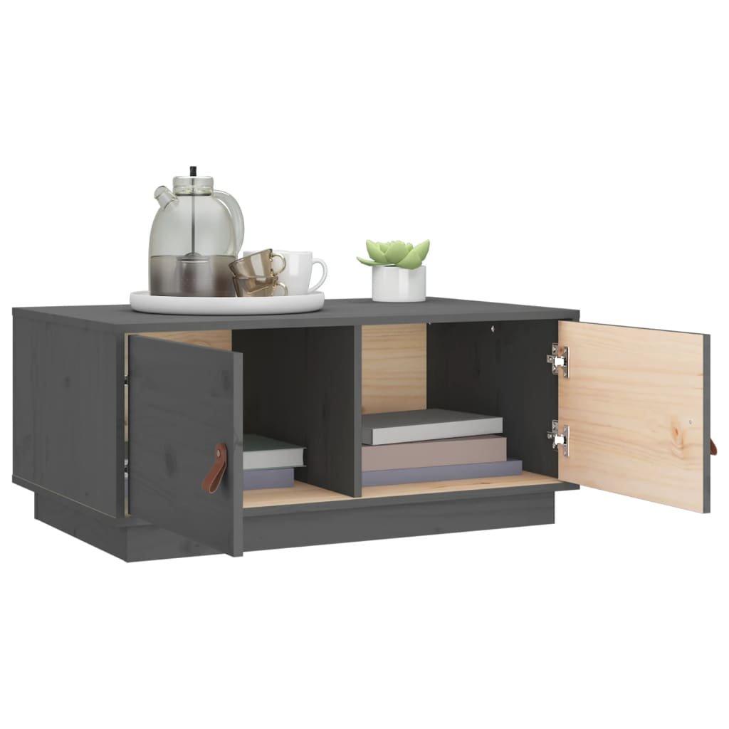 VidaXL Table basse bois de pin  