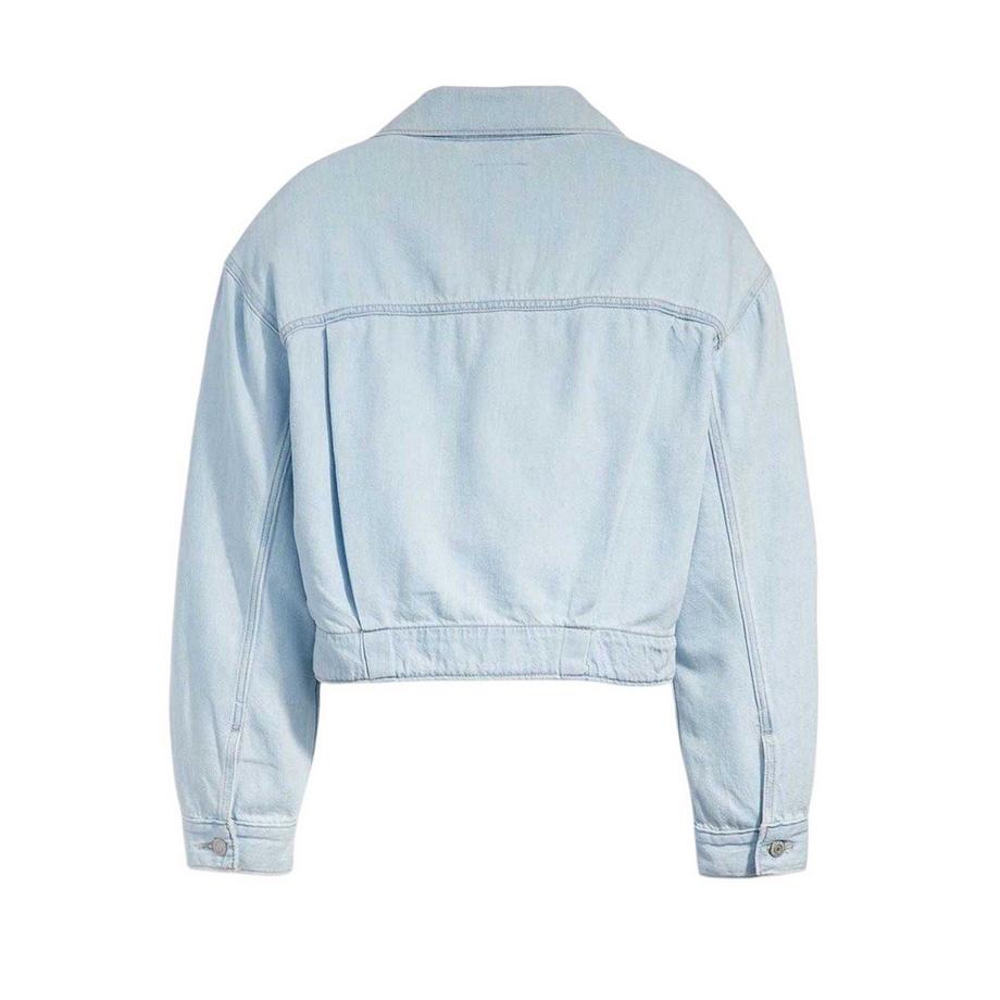 Levis Giacca Da Camionista Corta in Cotone Denim  