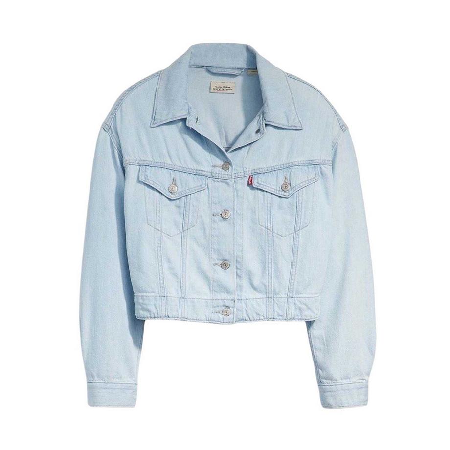 Giacca Da Camionista Cotone Denim