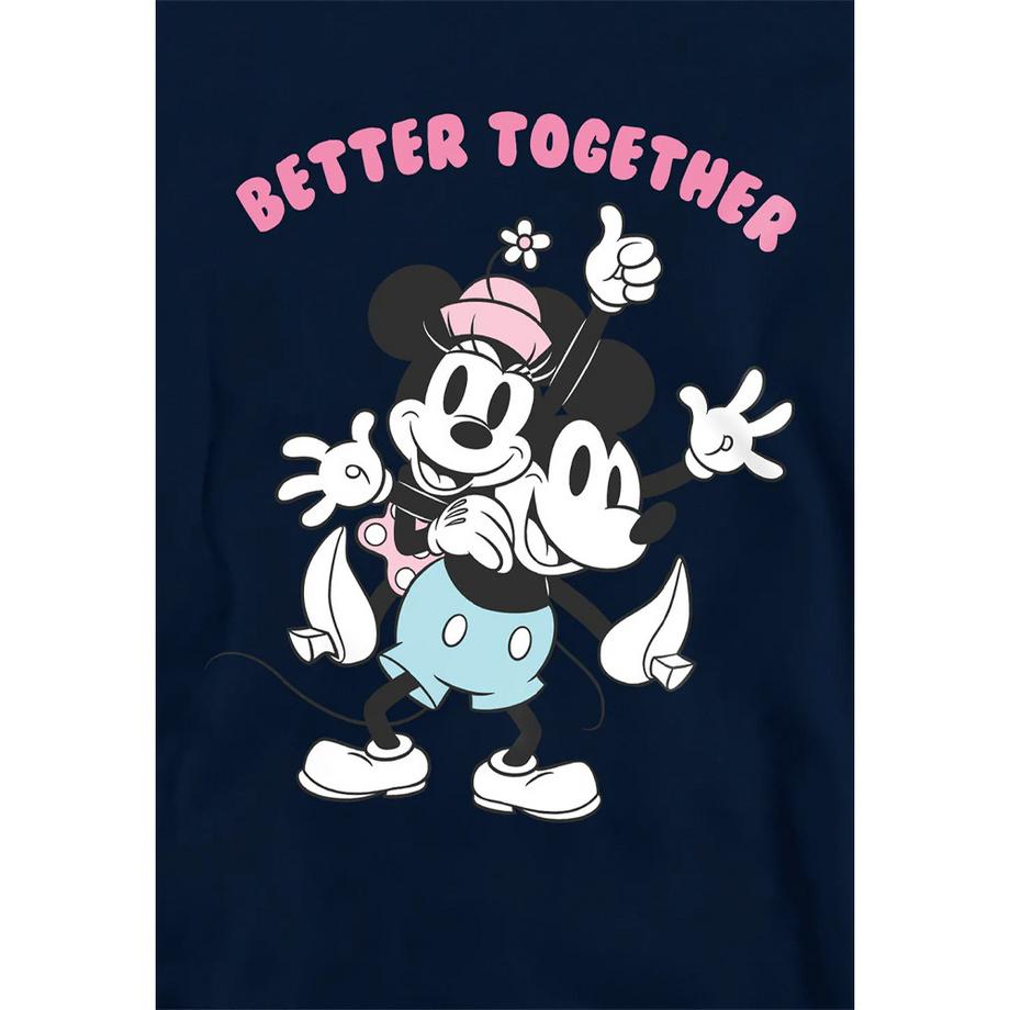Disney  Better Together Felpa Con Cappuccio Topolino E Minnie Mouse 