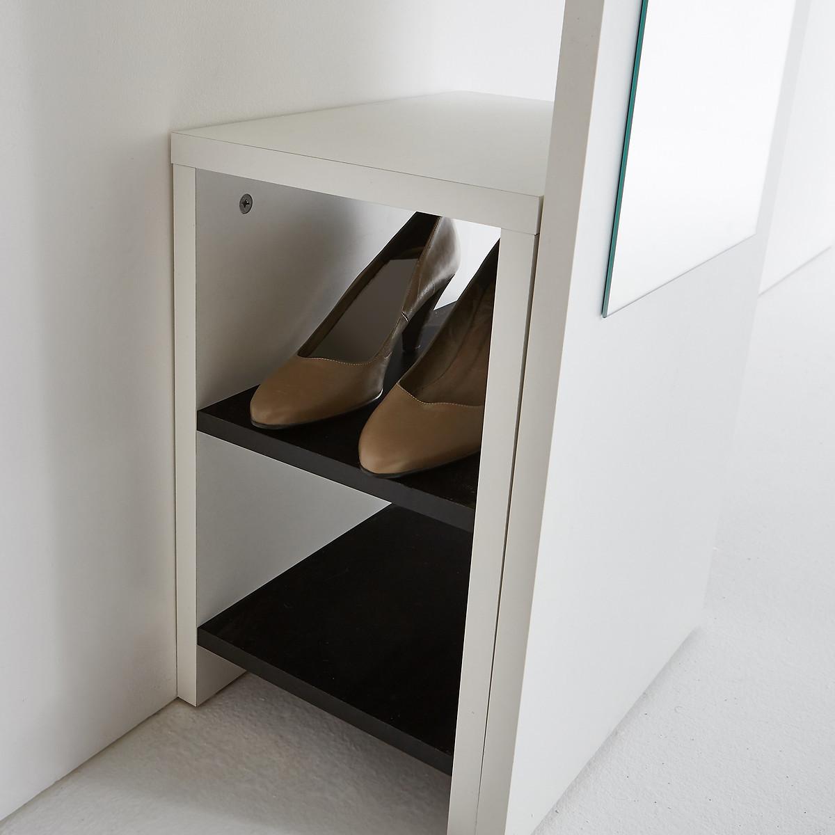 SO'HOME Wandgarderobe Reynal mit Spiegel und Schuhregal  